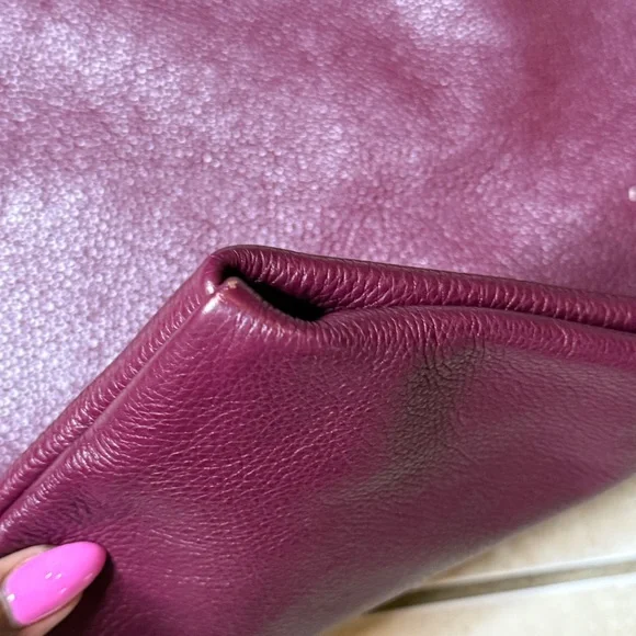 COCCINELLE Coccinelle Grained Leather Shoulder Bag New Handbag - Picture 6 of 10